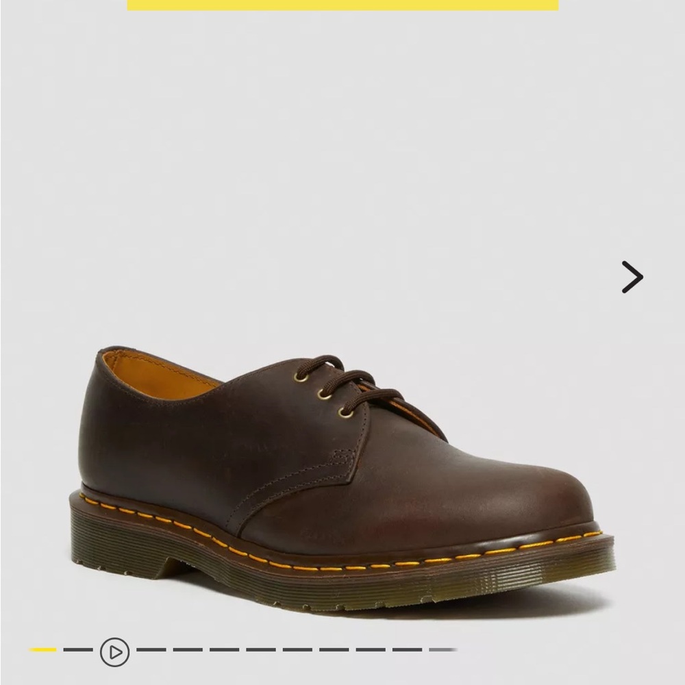 Doctor Martens 1461 Slip Resistant Parker Life Shield Oxford Shoes US 7M, 8/9W